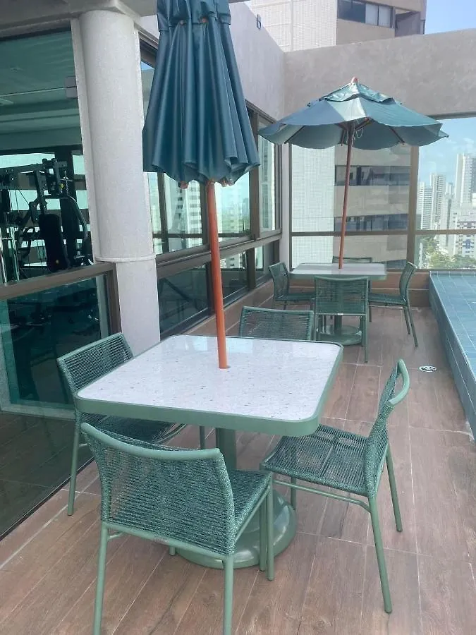 Flat Luxo Em Boa Viagem Rooftop 201 Ресифи Апартаменты