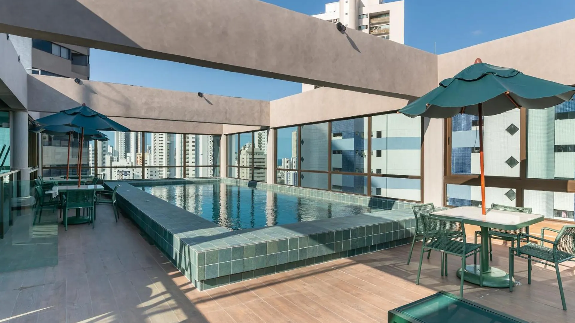 Flat Luxo Em Boa Viagem Rooftop 201 Ресифи Бразилия